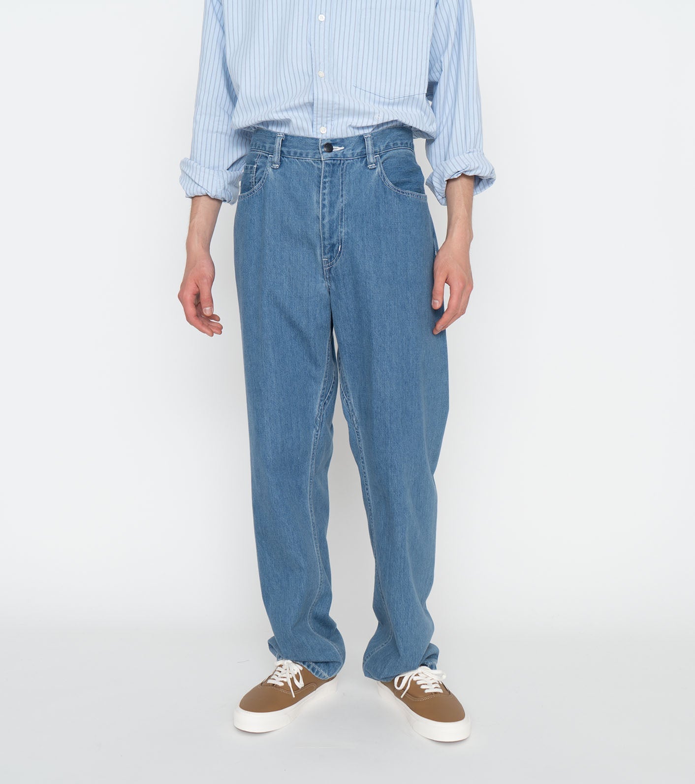 nanamica 5Pockets Straight Denim Pants