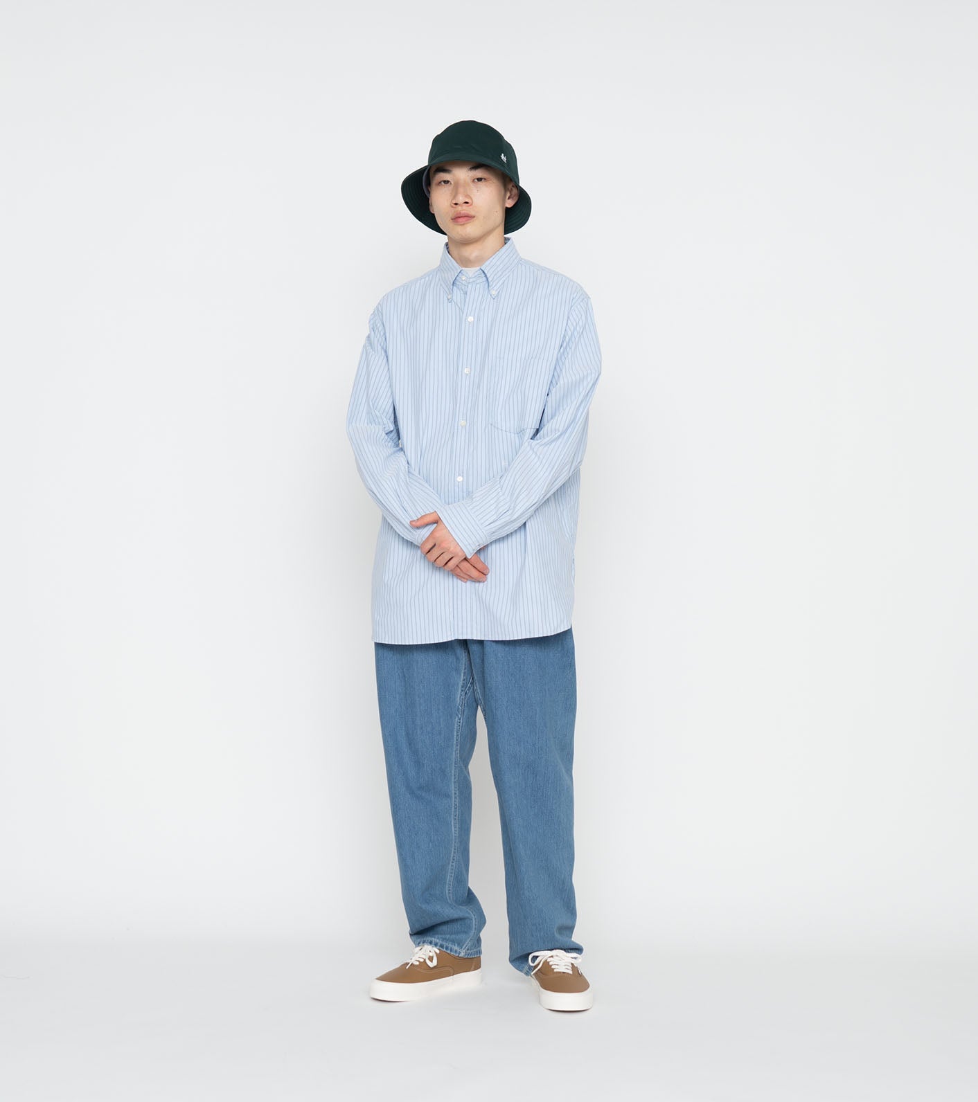 nanamica 5Pockets Straight Denim Pants