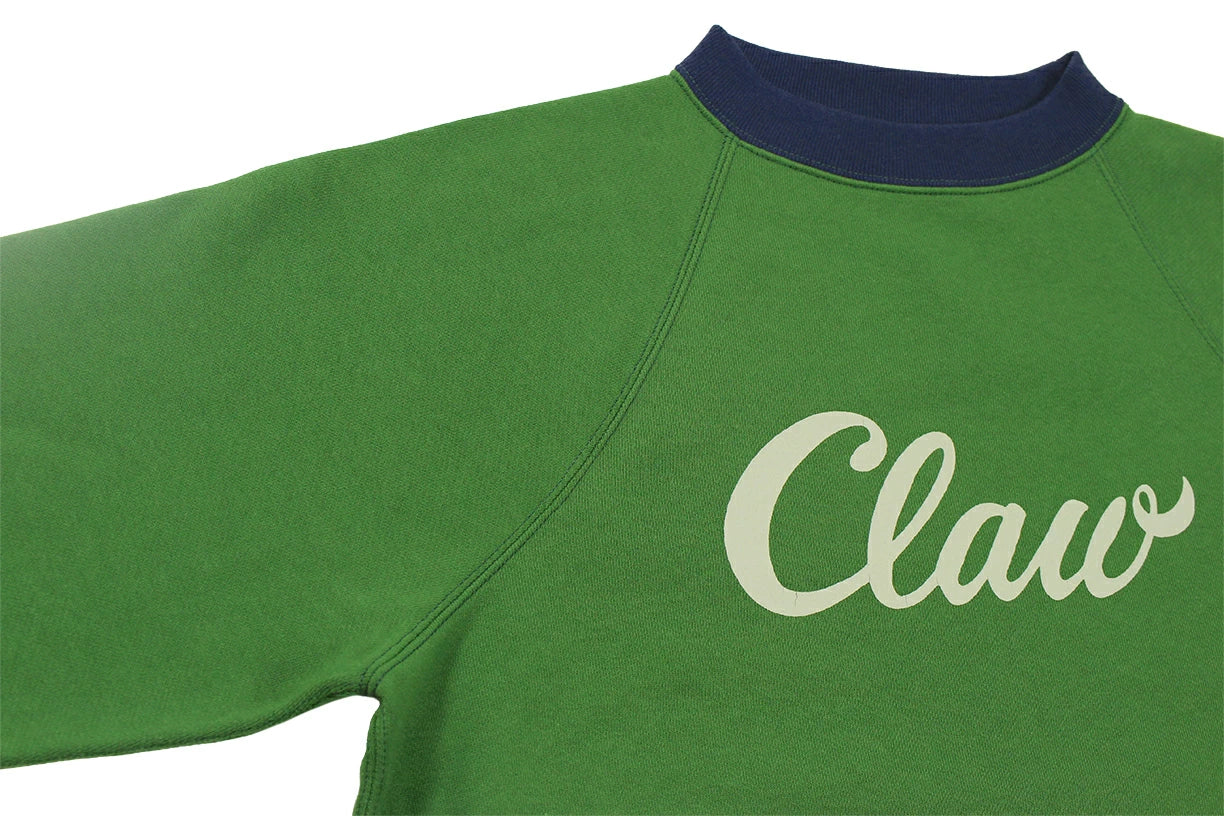 FREEWHEELERS & CO. "THE LURE WITH THE CLAW" RAGLAN SLEEVE SWEAT SHIRT