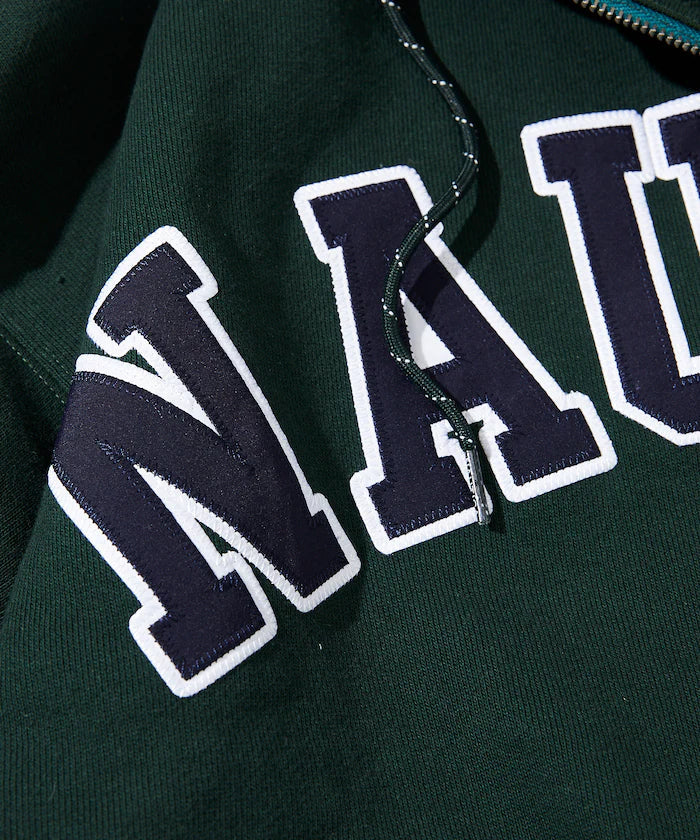 NAUTICA JAPAN Arch Logo Sweat Zip Hoodie