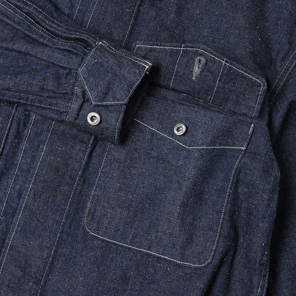 A.PRESSE Royal Canadian Navy Denim Work Jacket