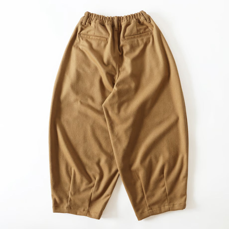 HARVESTY WOOLEN BEAVER CLOTH CIRCUS PANTS