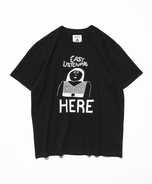 TACOMA FUJI RECORDS EASY LISTENING HERE T-SHIRT