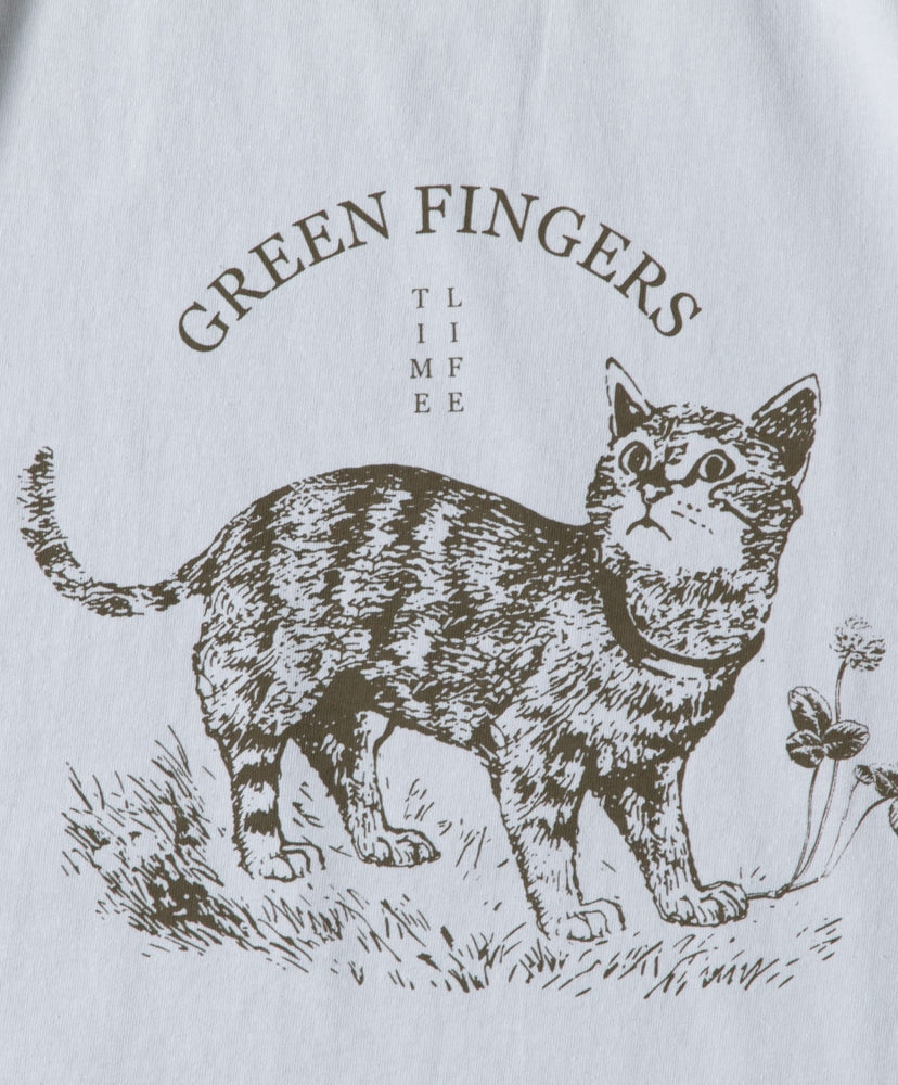 TACOMA FUJI RECORDS GREEN FINGERS T-SHIRT