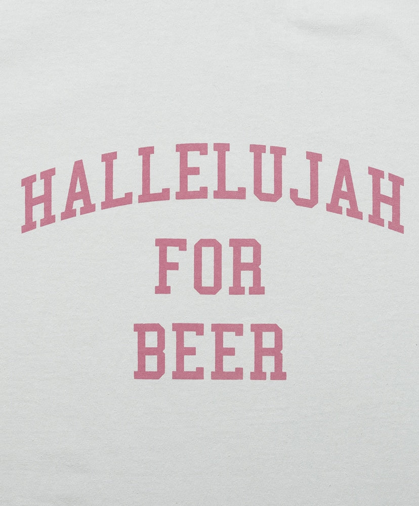 TACOMA FUJI RECORDS HALLELUJAH FOR BEER T-SHIRT