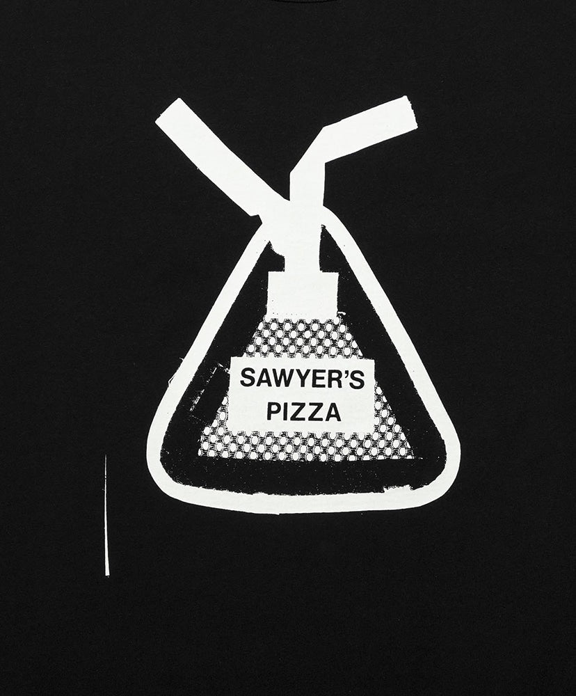 TACOMA FUJI RECORDS SAWYER'S PIZZA T-SHIRT