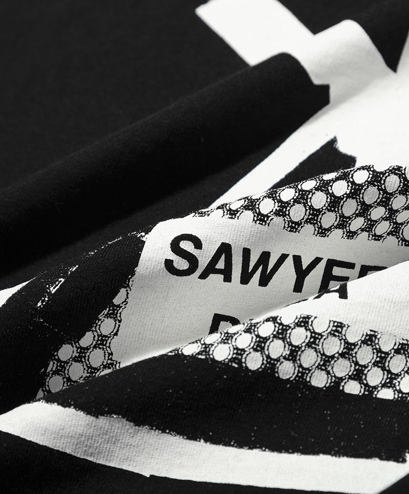 TACOMA FUJI RECORDS SAWYER'S PIZZA T-SHIRT