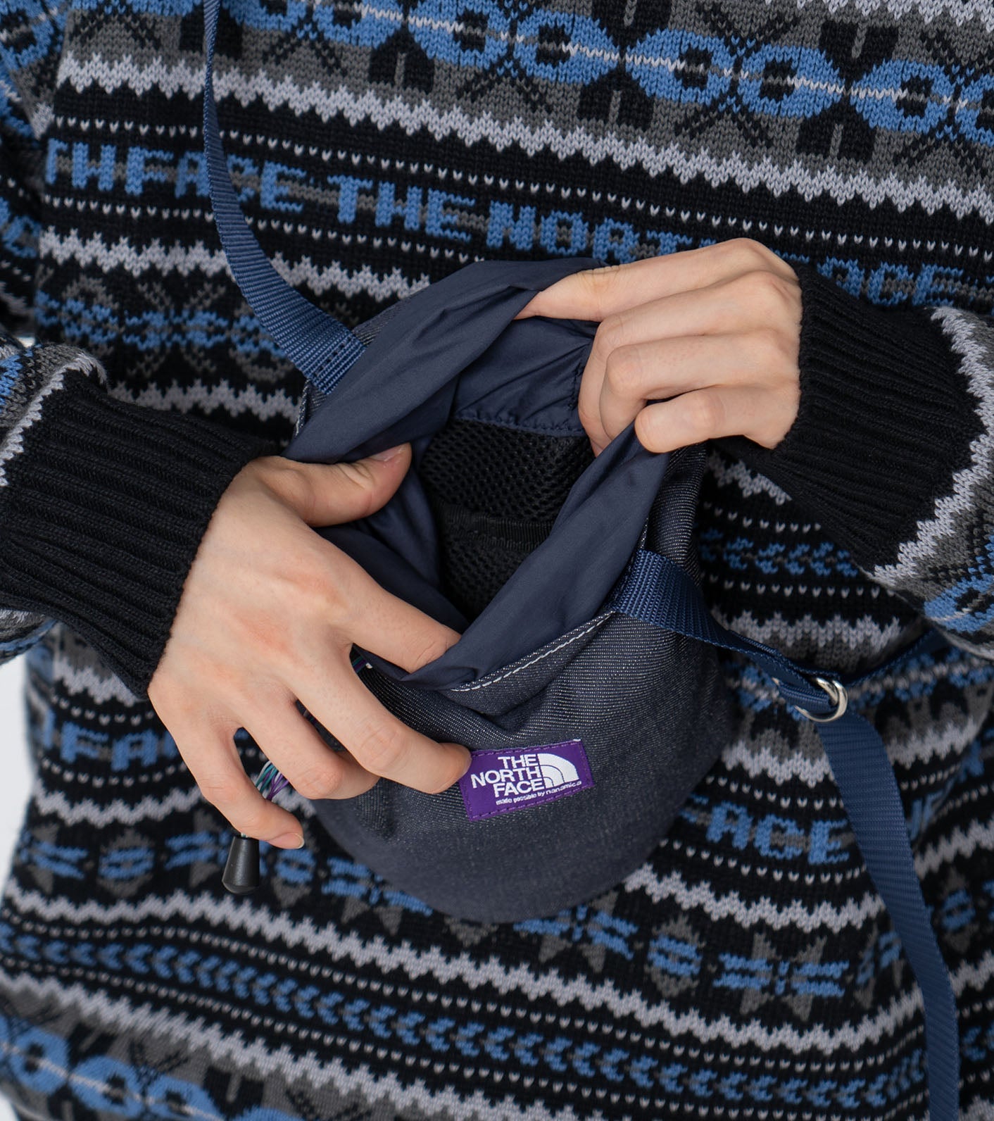 THE NORTH FACE PURPLE LABEL Denim Stroll Bag