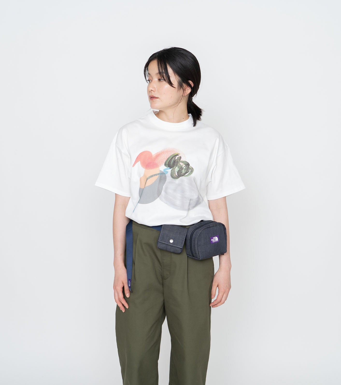 THE NORTH FACE PURPLE LABEL Denim Stroll Belt Bag