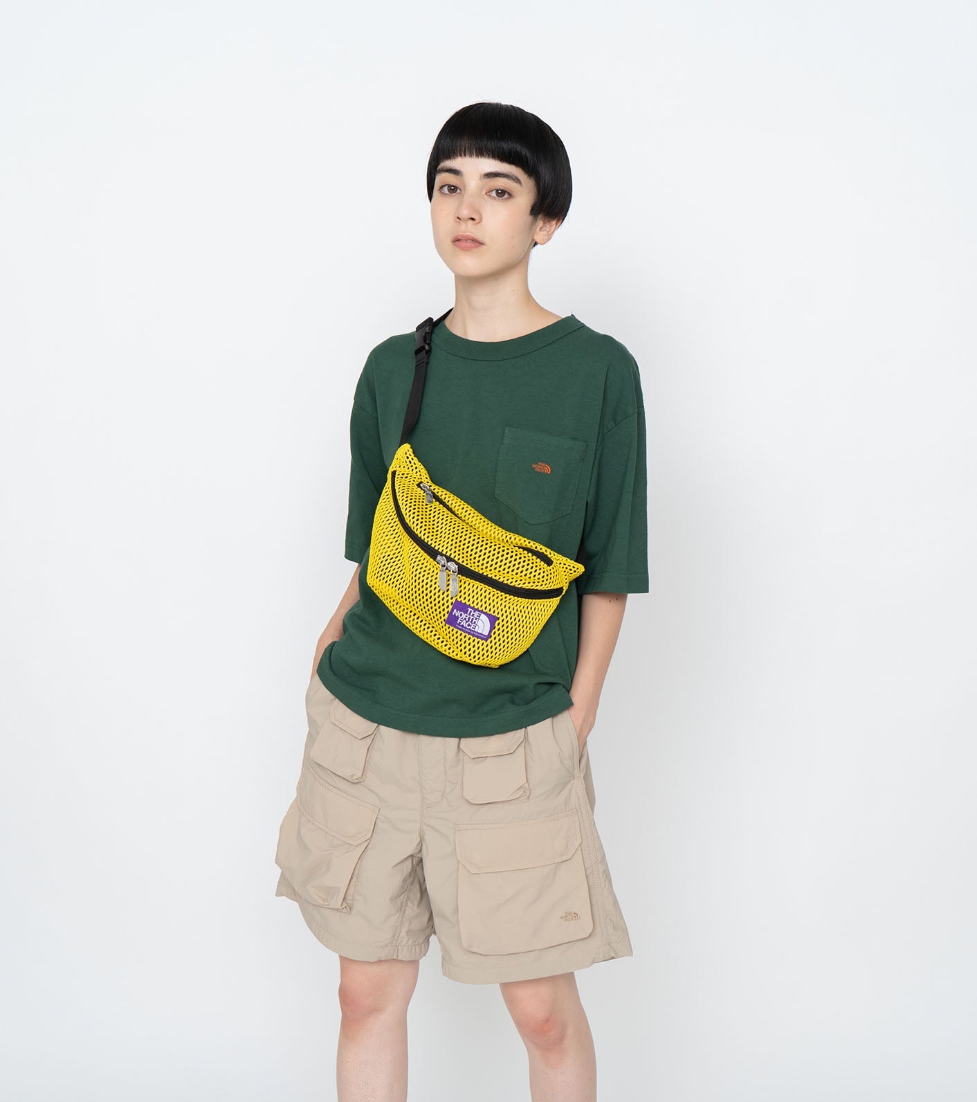 THE NORTH FACE PURPLE LABEL Mesh Waist Bag