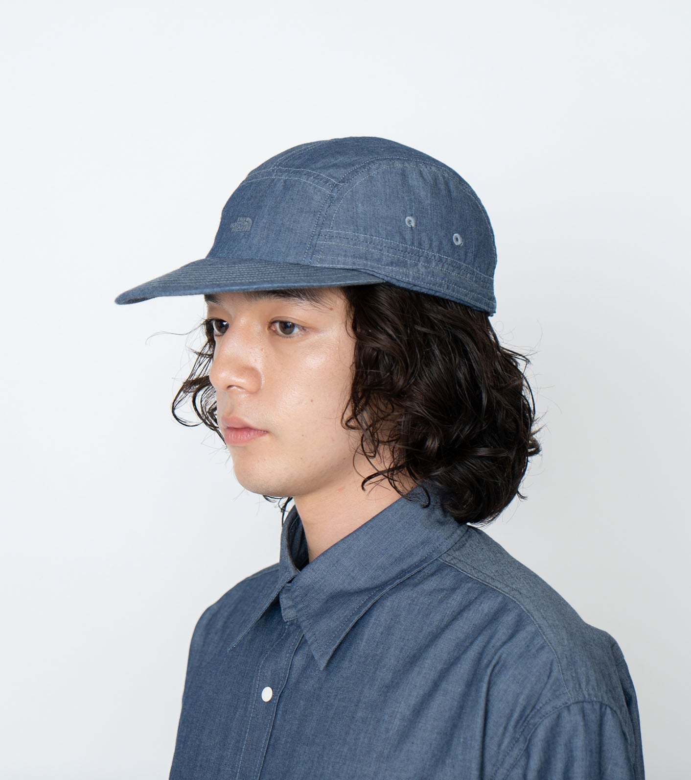 THE NORTH FACE PURPLE LABEL Indigo Chambray Field Cap