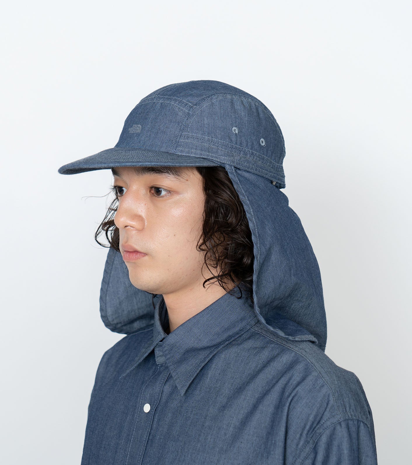 THE NORTH FACE PURPLE LABEL Indigo Chambray Field Cap