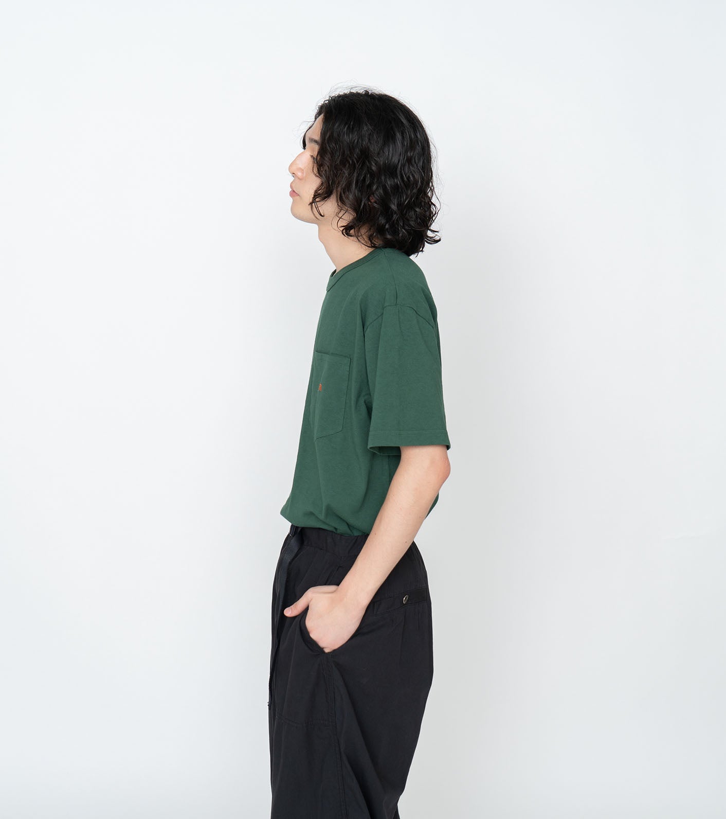 THE NORTH FACE PURPLE LABEL 7oz H/S Pocket Tee