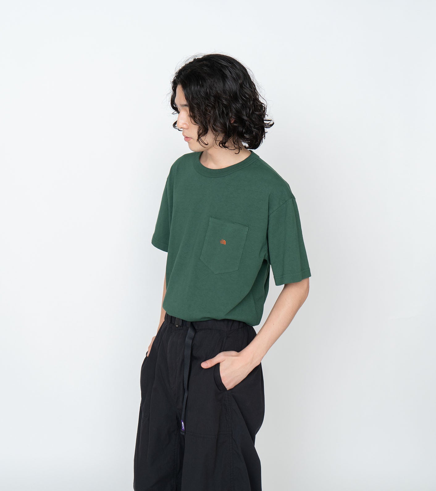 THE NORTH FACE PURPLE LABEL 7oz H/S Pocket Tee