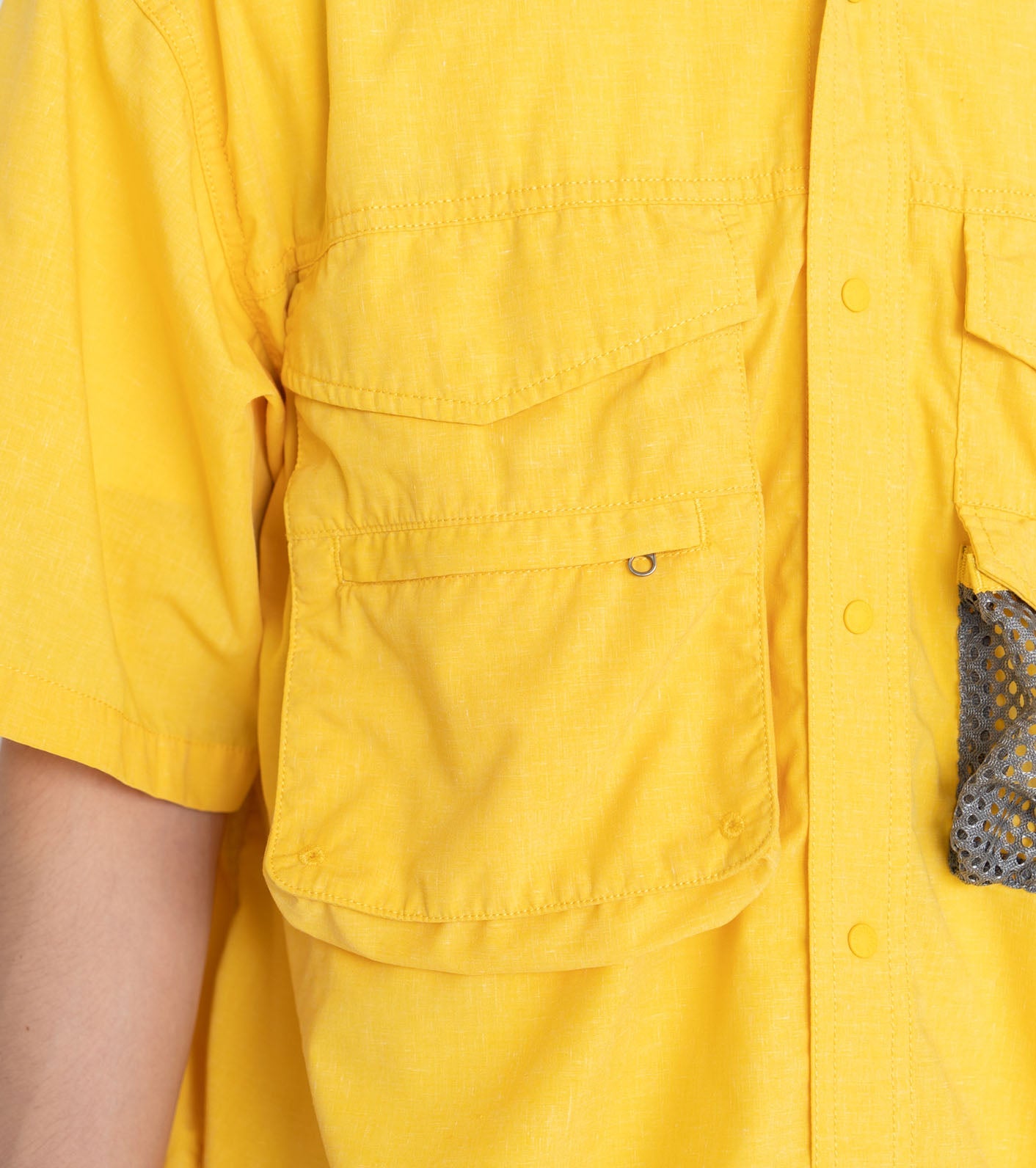 THE NORTH FACE PURPLE LABEL Polyester Linen Field HS Shirt