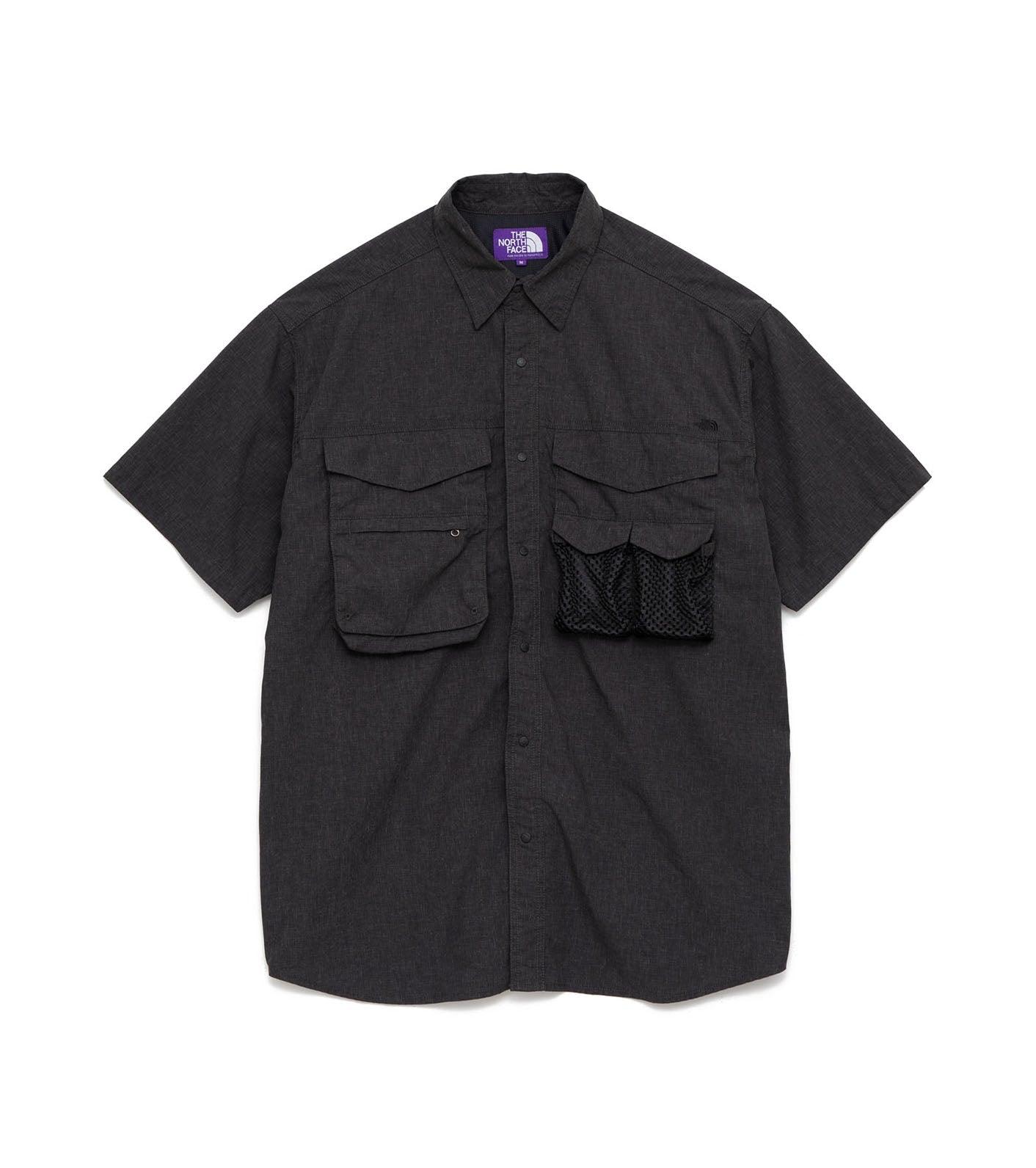 THE NORTH FACE PURPLE LABEL Polyester Linen Field HS Shirt
