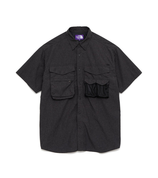 THE NORTH FACE PURPLE LABEL Polyester Linen Field HS Shirt