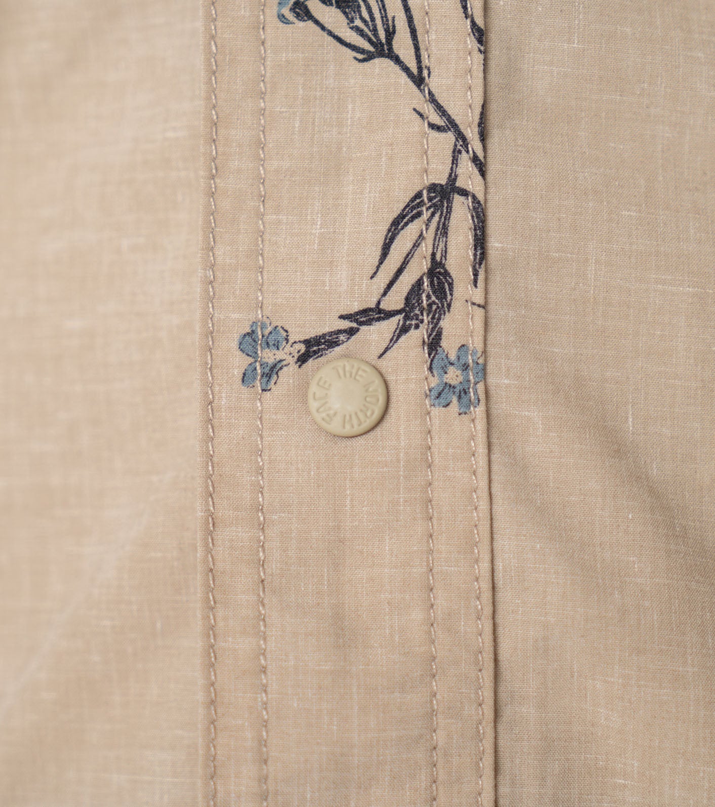 THE NORTH FACE PURPLE LABEL Polyester Linen Field H/S Shirt