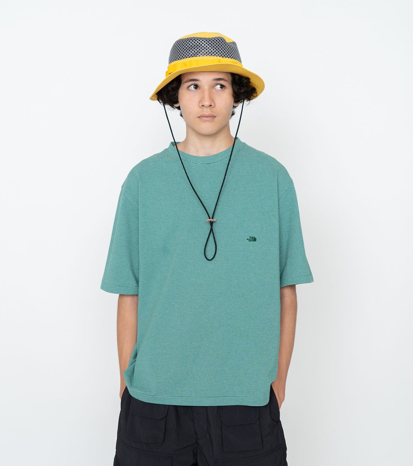 THE NORTH FACE PURPLE LABEL Moss Stitch Field H/S Tee