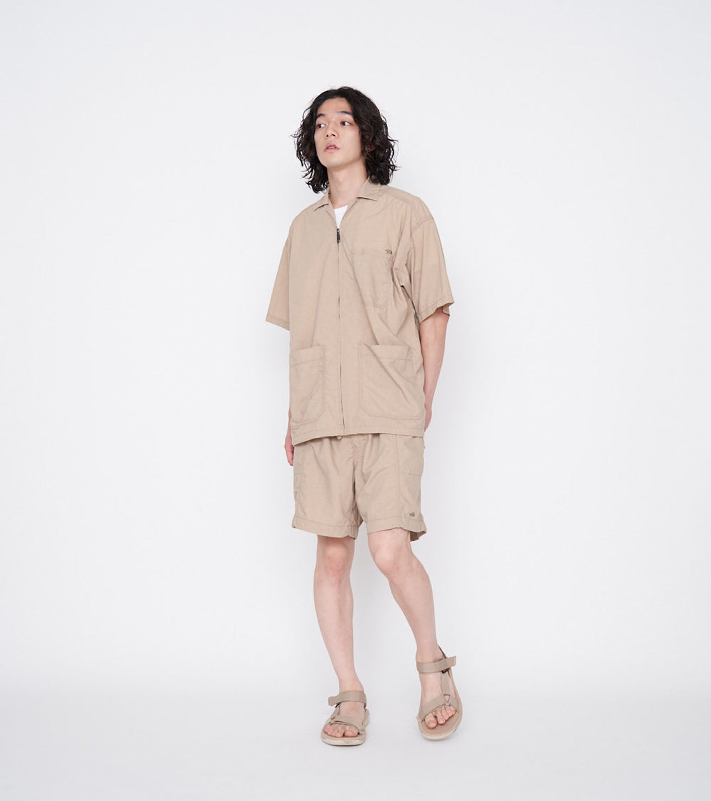 THE NORTH FACE PURPLE LABEL Polyester Linen Field Shorts