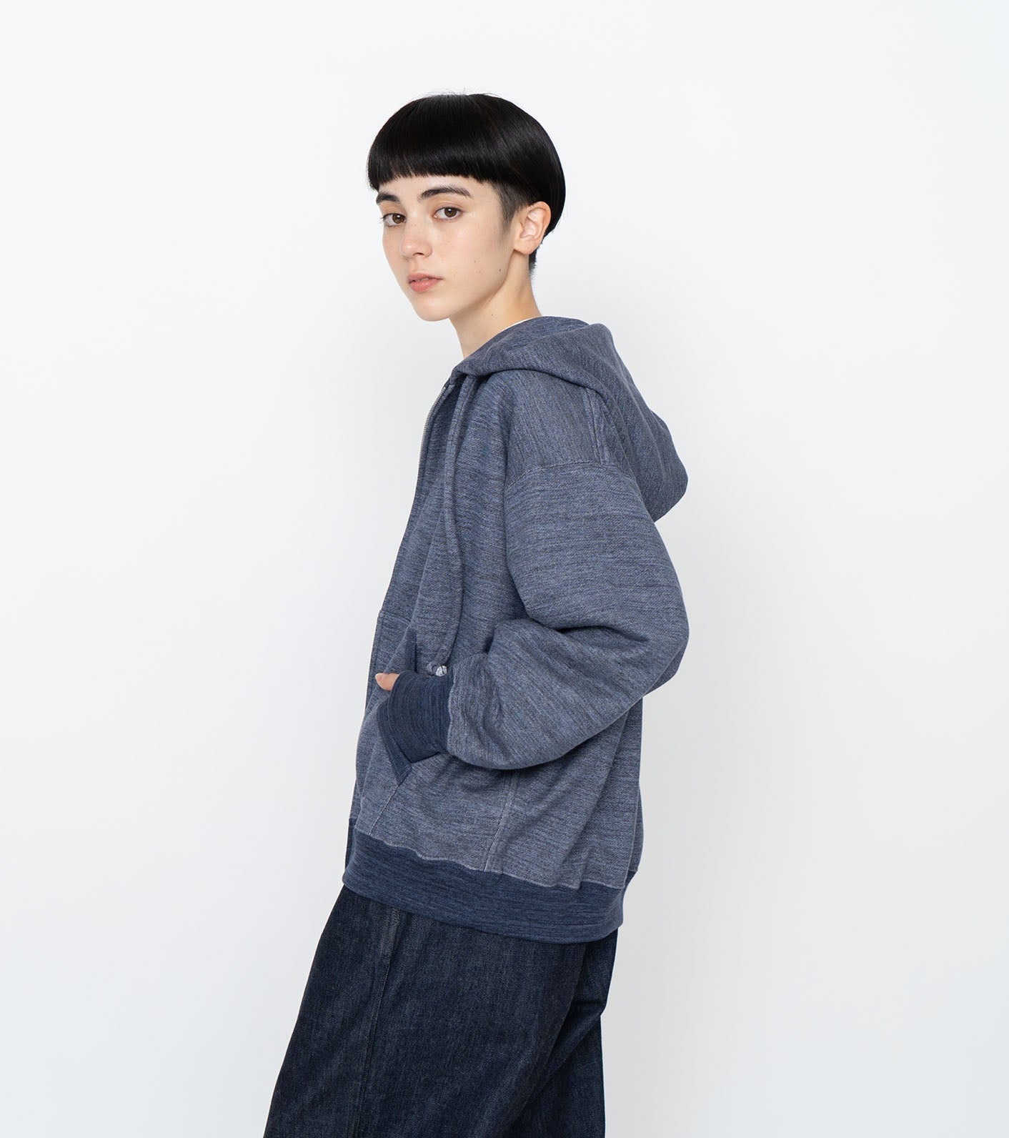 THE NORTH FACE PURPLE LABEL Front Zip Hoodie