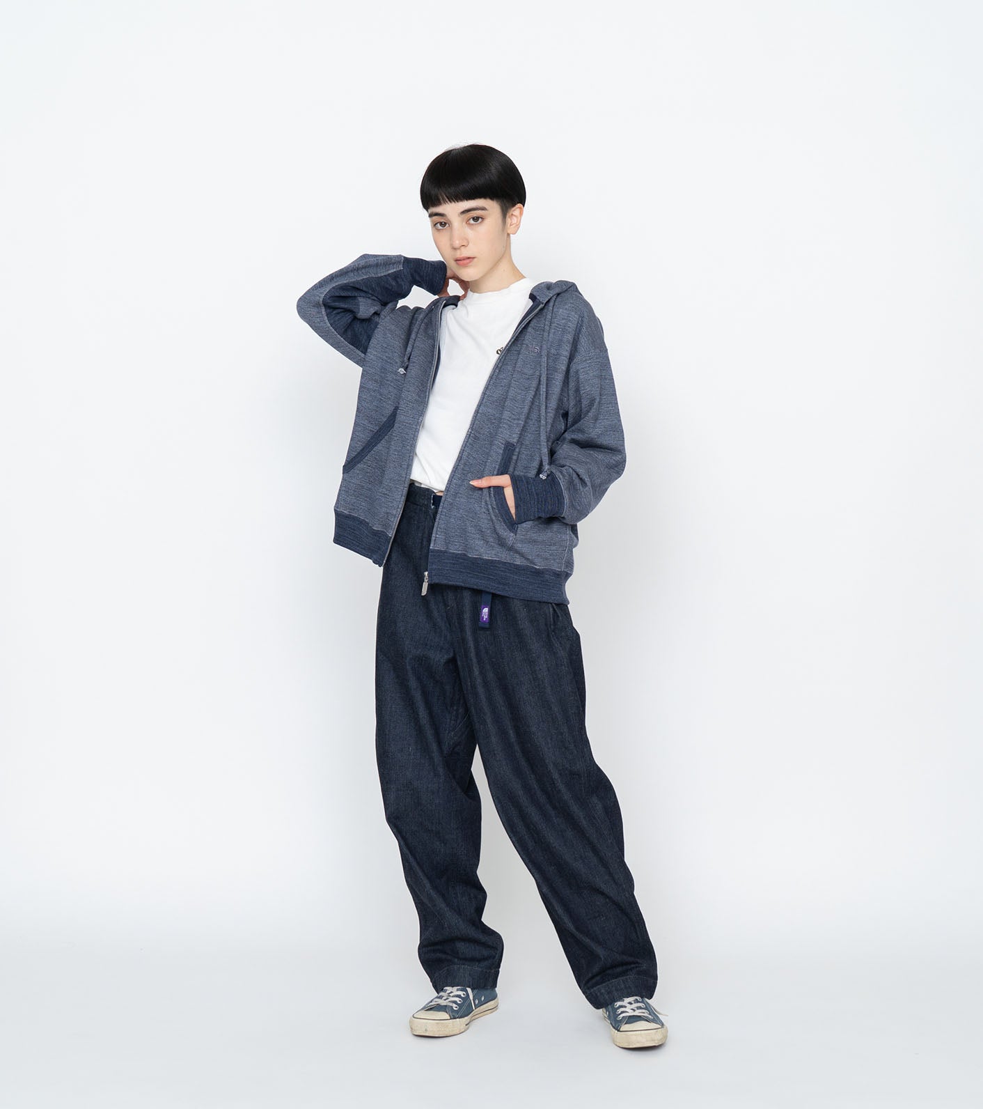 THE NORTH FACE PURPLE LABEL Front Zip Hoodie