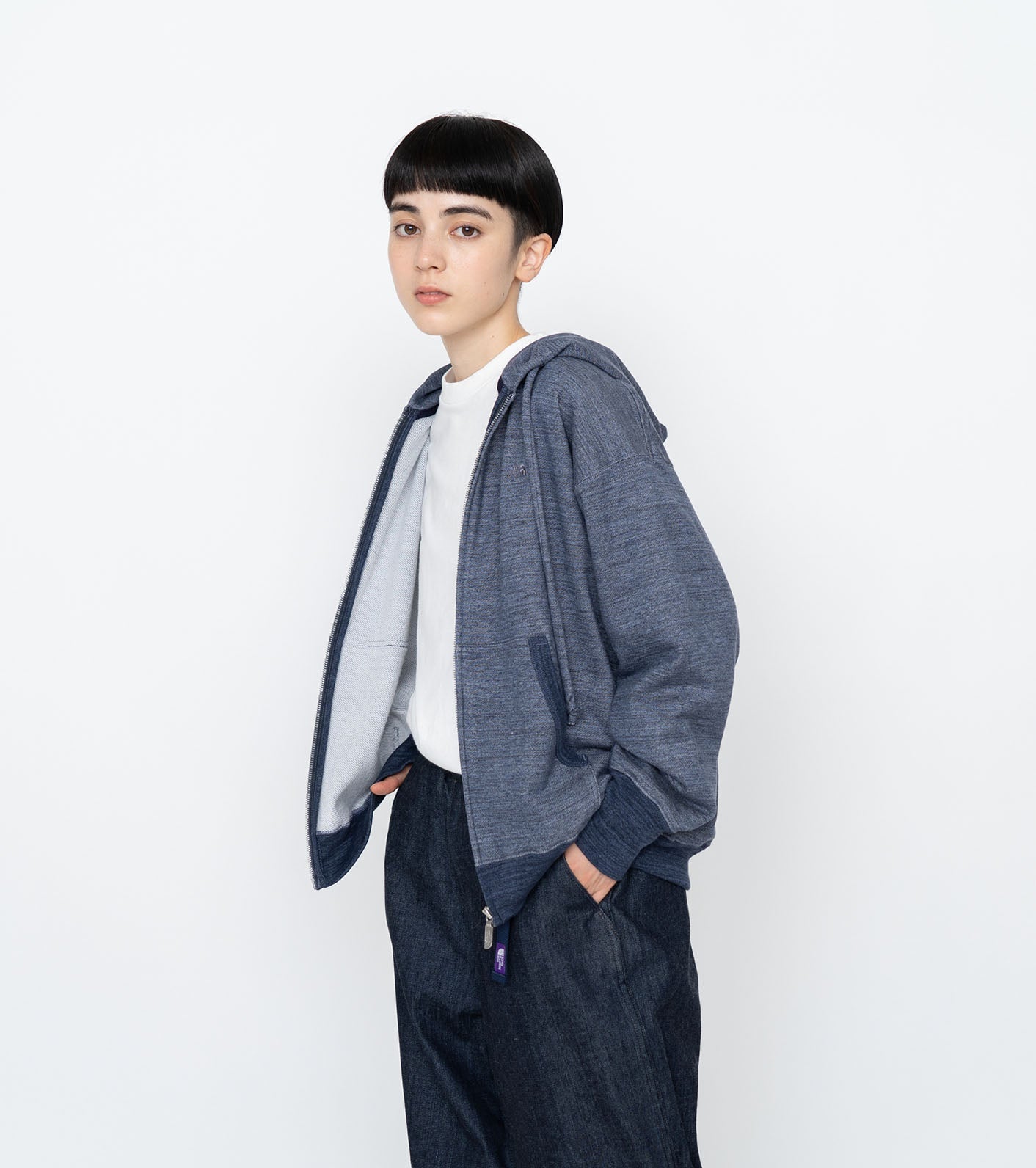 THE NORTH FACE PURPLE LABEL Front Zip Hoodie