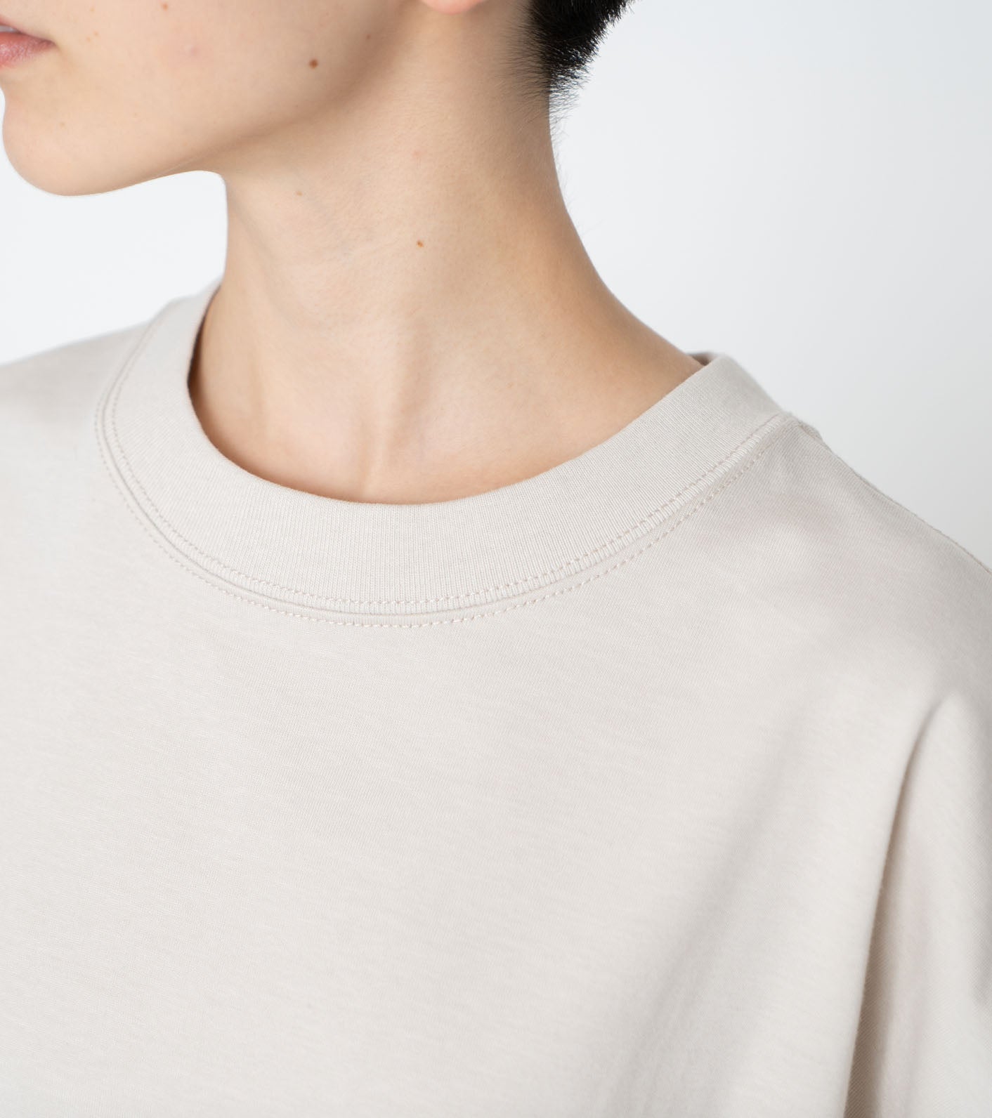 THE NORTH FACE PURPLE LABEL Cropped Sleeve Tee