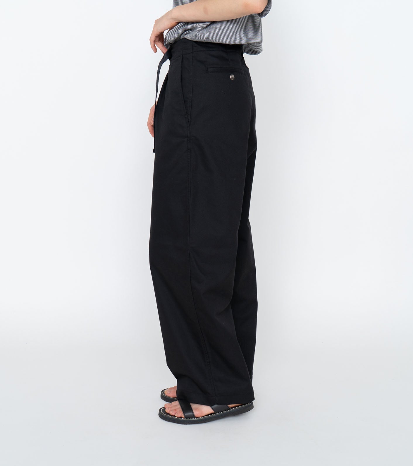 <WOMEN> THE NORTH FACE PURPLE LABEL Stretch Twill Tuck Pants