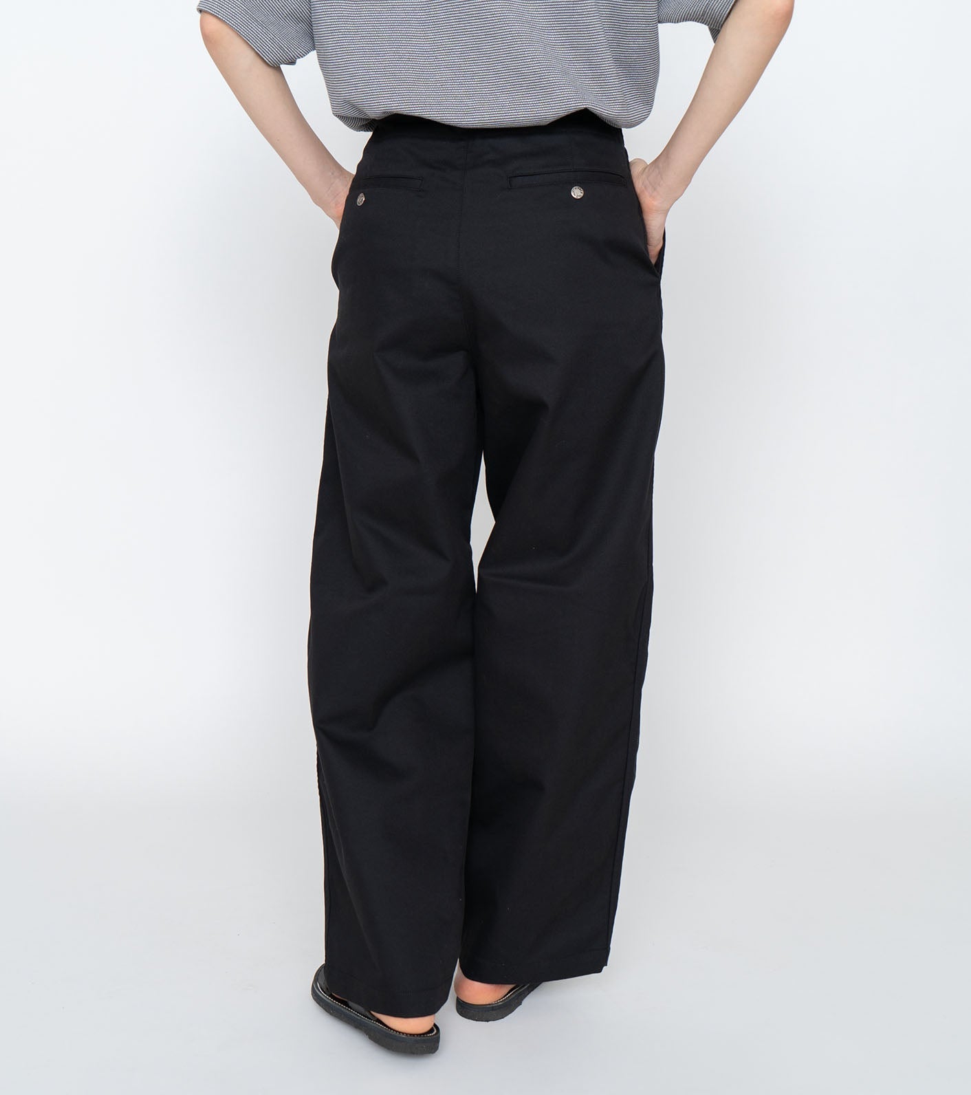 <WOMEN> THE NORTH FACE PURPLE LABEL Stretch Twill Tuck Pants