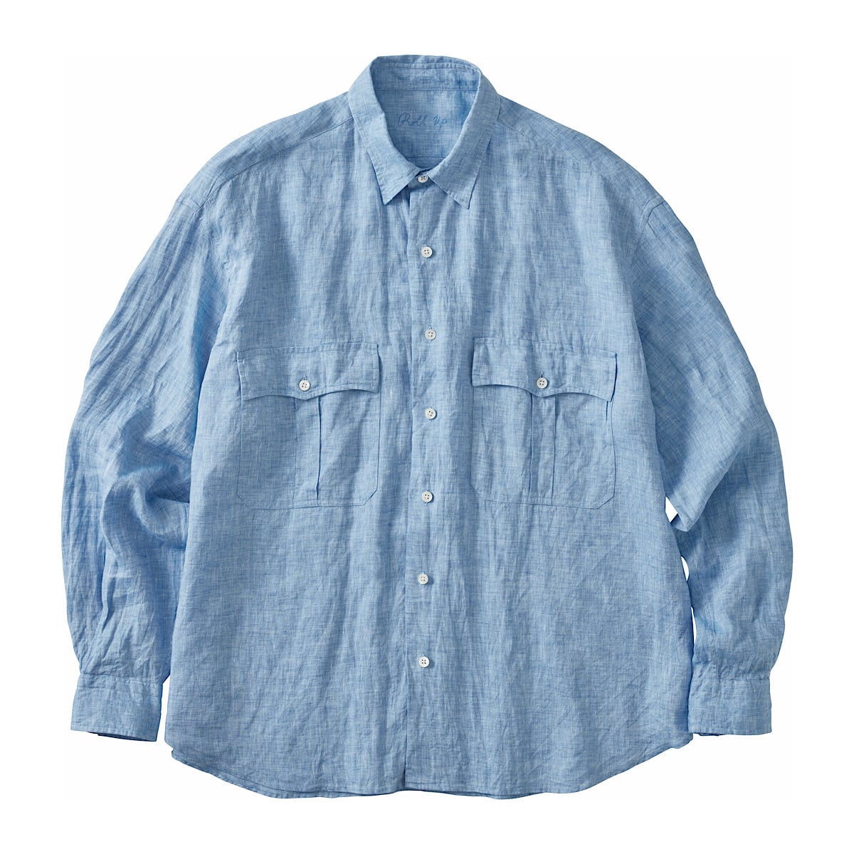 Porter Classic ROLL UP LINEN SHIRT (LEGGIUNO GHIBLI SOFT LINEN)