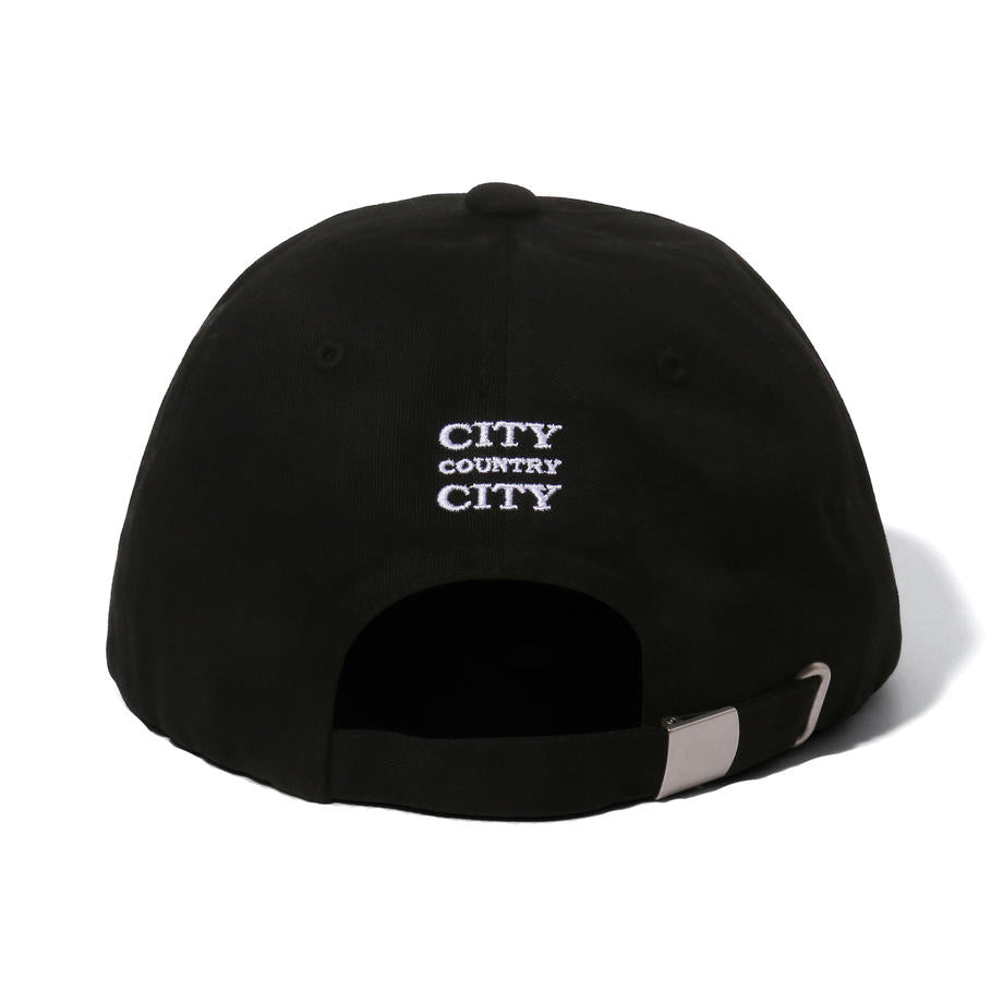 CITY COUNTRY CITY Embroiderd Logo Cotton Cap_C