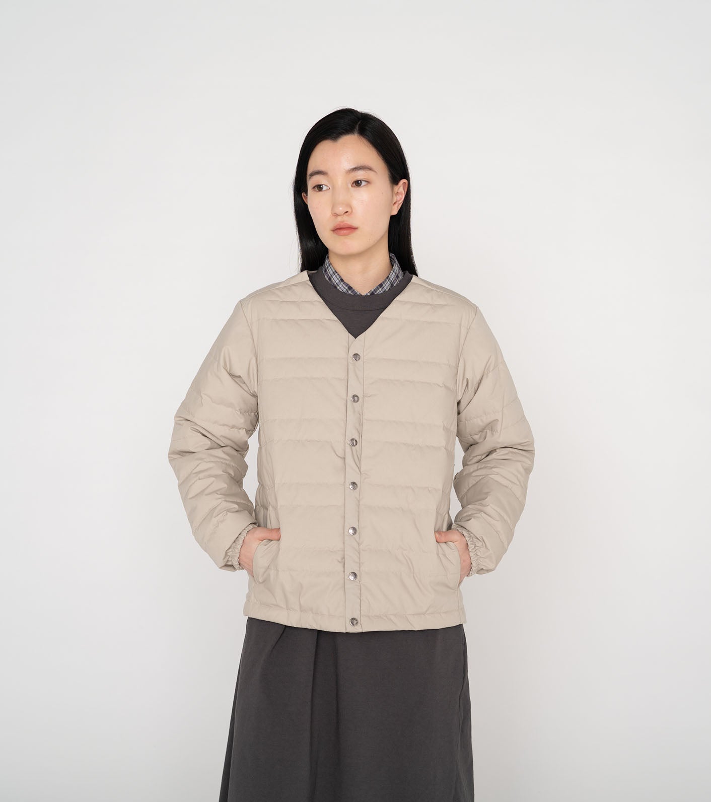 THE NORTH FACE PURPLE LABEL 65/35 Down Cardigan