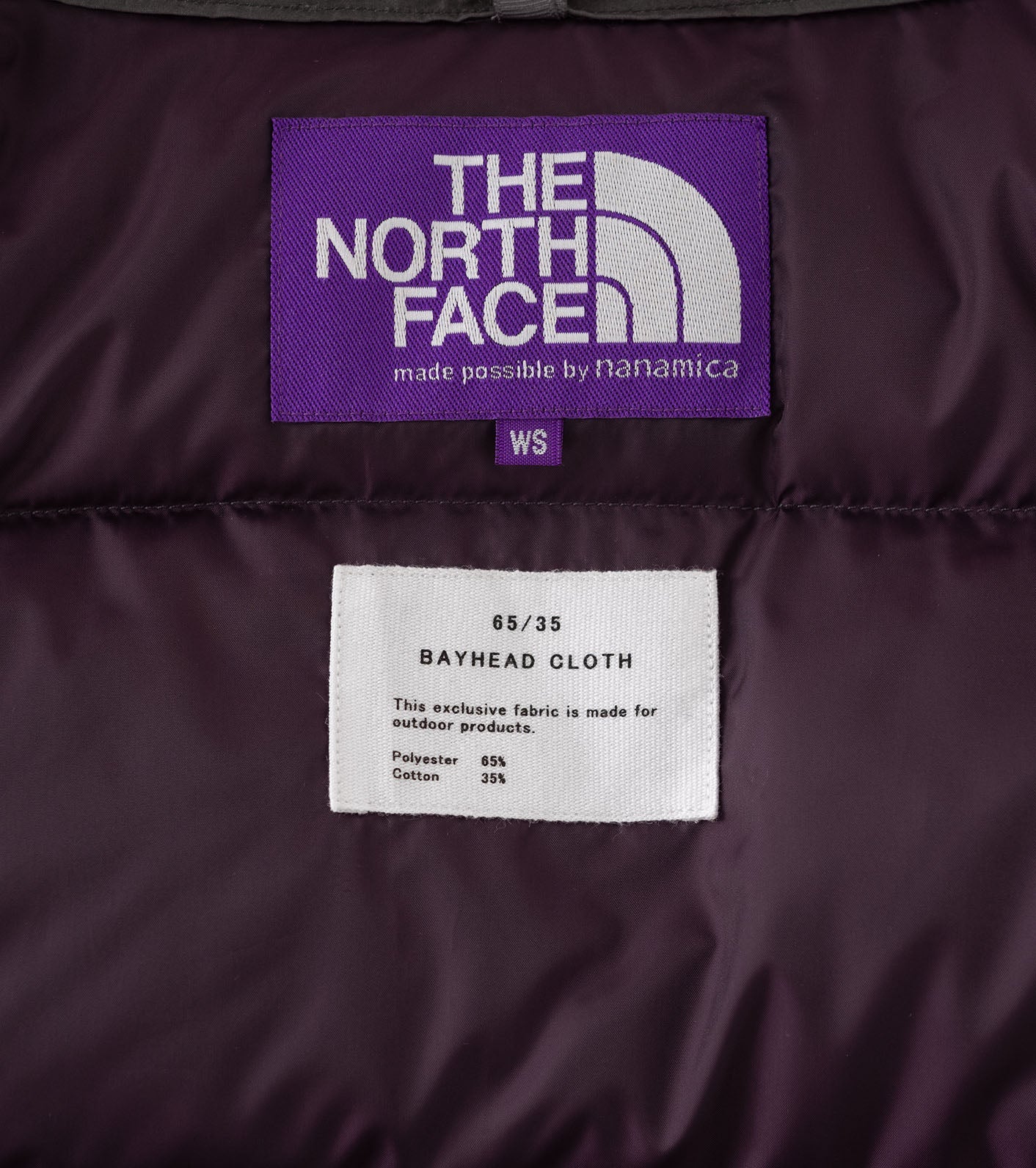 THE NORTH FACE PURPLE LABEL 65/35 Short Sierra Vest