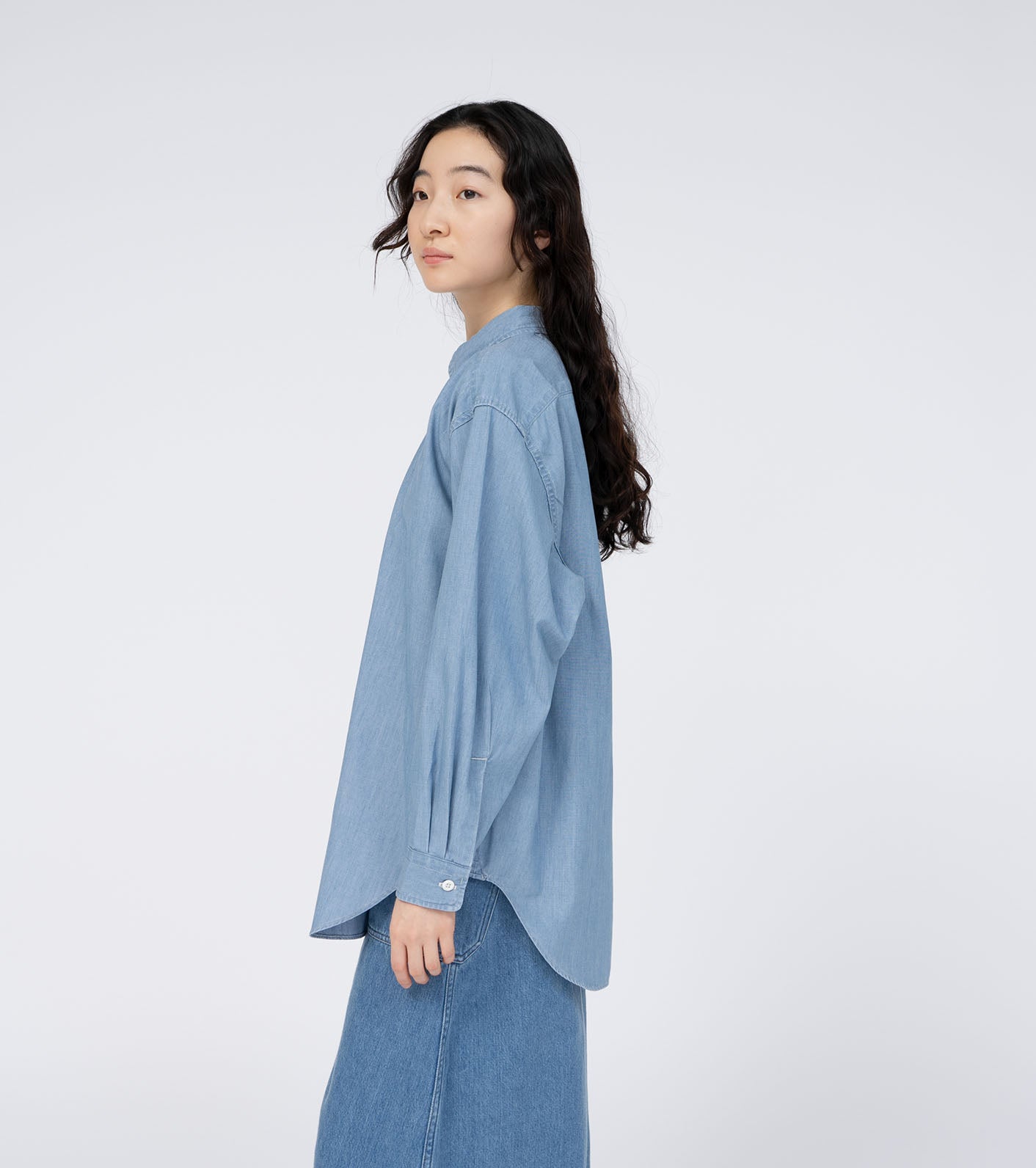 THE NORTH FACE PURPLE LABEL Button Down Chambray Field Shirt