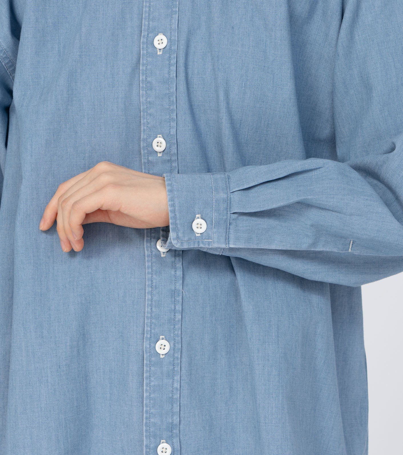 THE NORTH FACE PURPLE LABEL Button Down Chambray Field Shirt