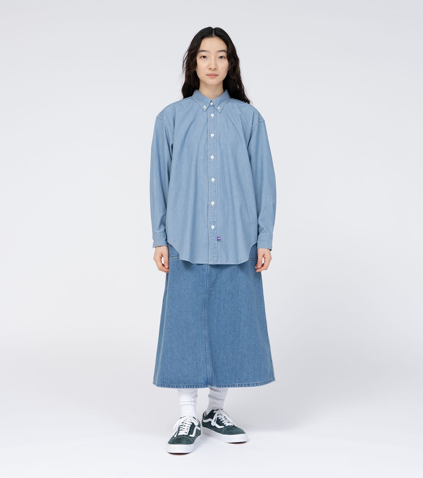 THE NORTH FACE PURPLE LABEL Button Down Chambray Field Shirt