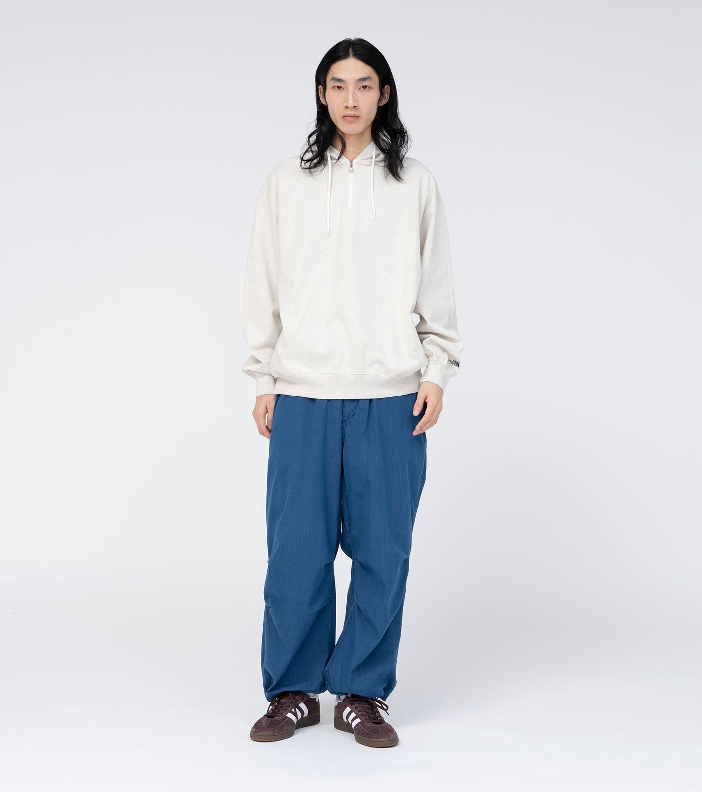 THE NORTH FACE PURPLE LABEL 9.5oz Cotton Jersey Field Hooded Parka