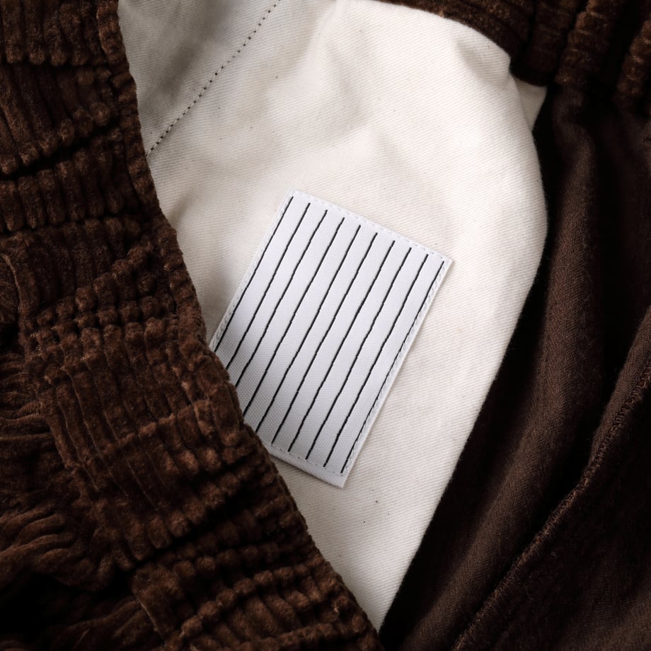 S.F.C (STRIPES FOR CREATIVE) WIDE TWO TUCK PANTS (CORDUROY)