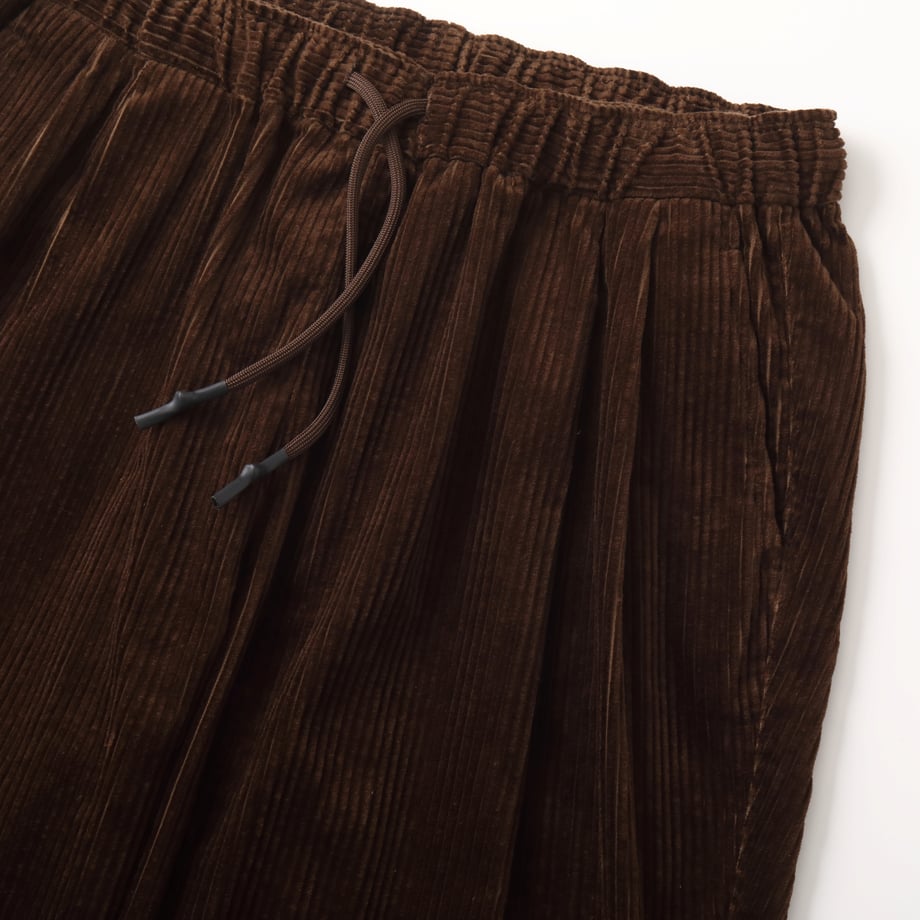 S.F.C (STRIPES FOR CREATIVE) WIDE TWO TUCK PANTS (CORDUROY)