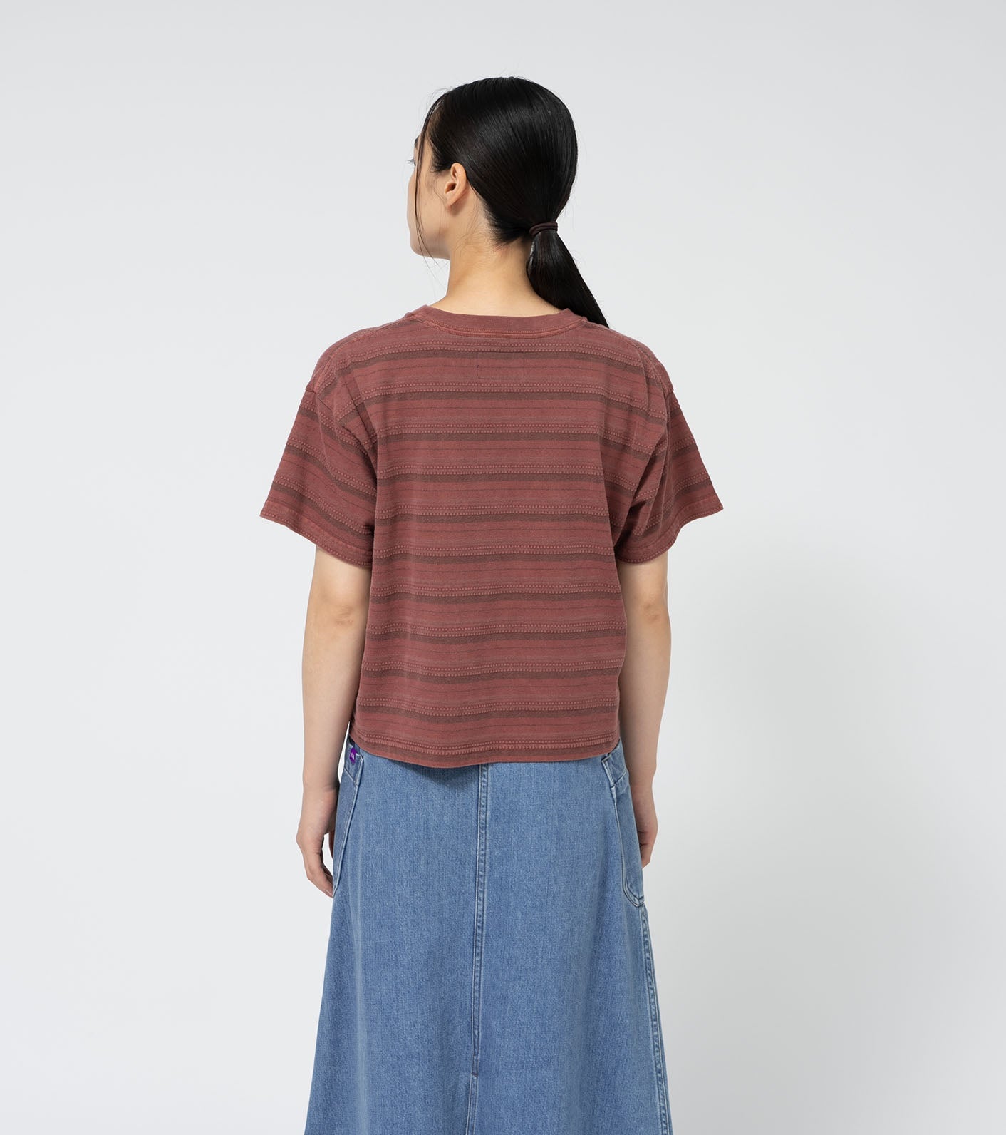 THE NORTH FACE PURPLE LABEL Jacquard Field Tee