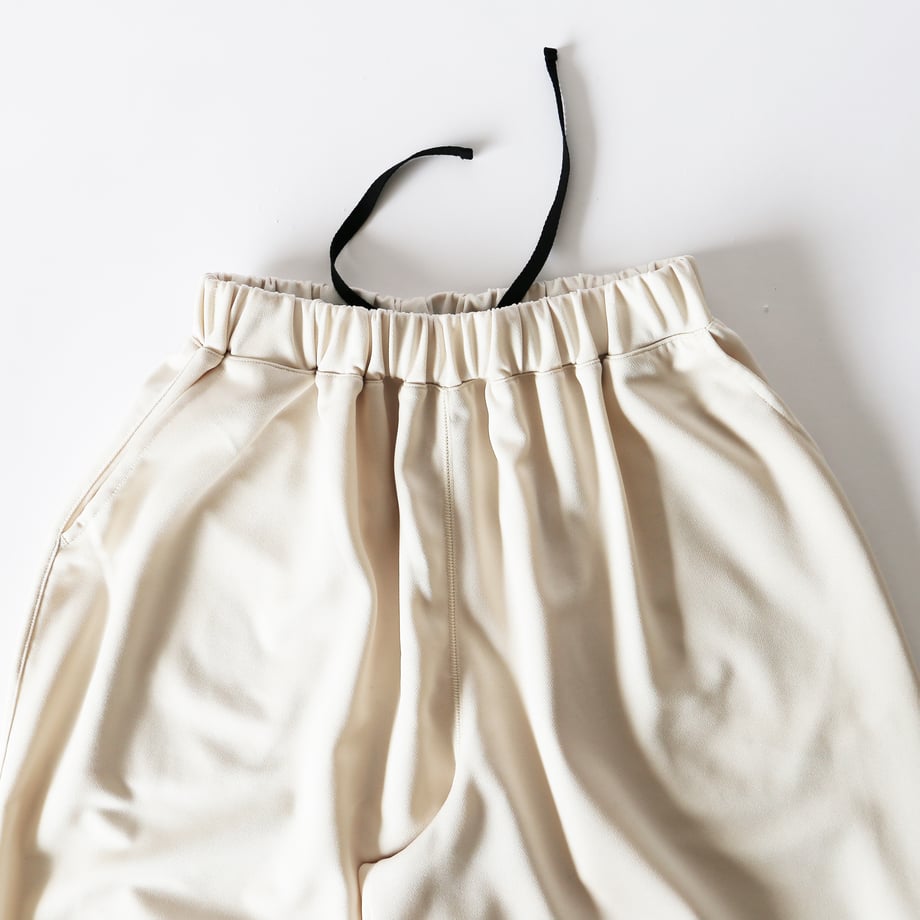 HARVESTY BACK PIQUE JERSEY EASY CIRCUS PANTS