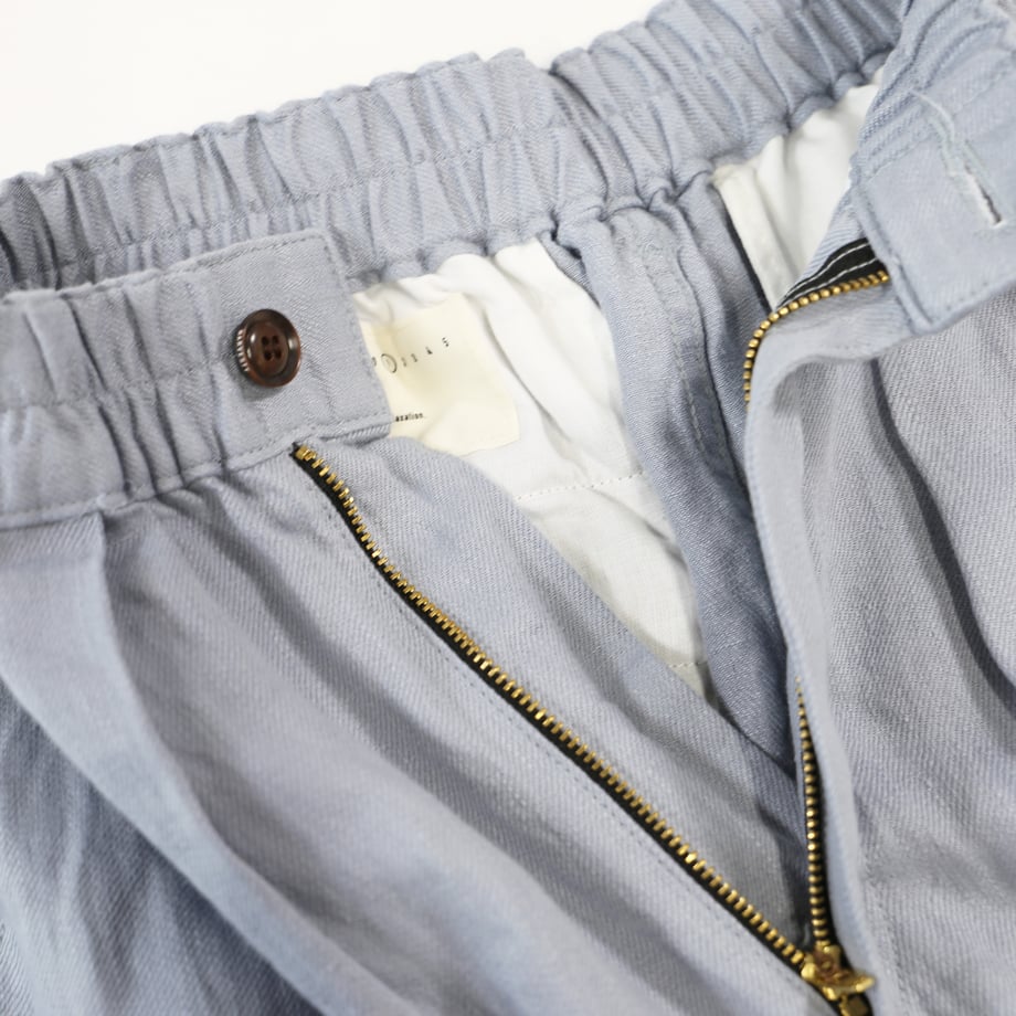 HARVESTY LINEN TWILL CIRCUS PANTS