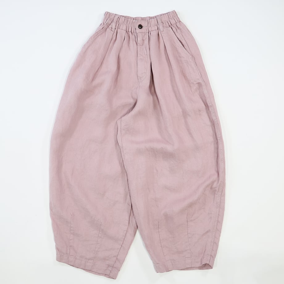 HARVESTY LINEN TWILL CIRCUS PANTS