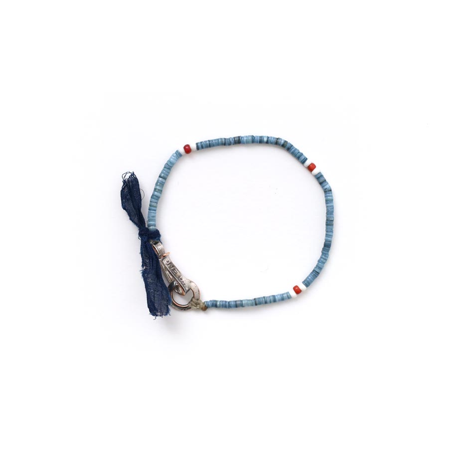 NORTH WORKS Silver & Beads Bracelet BR-6968