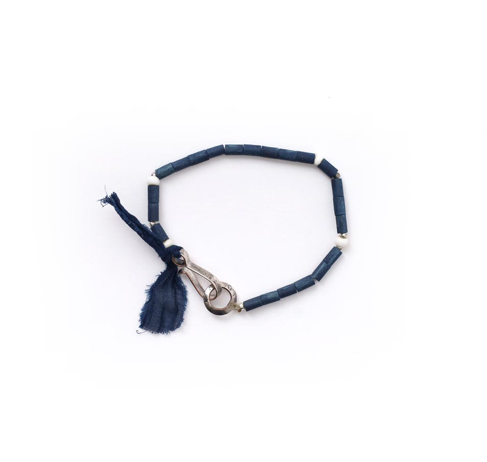 NORTH WORKS Silver & Beads Bracelet BR-6968