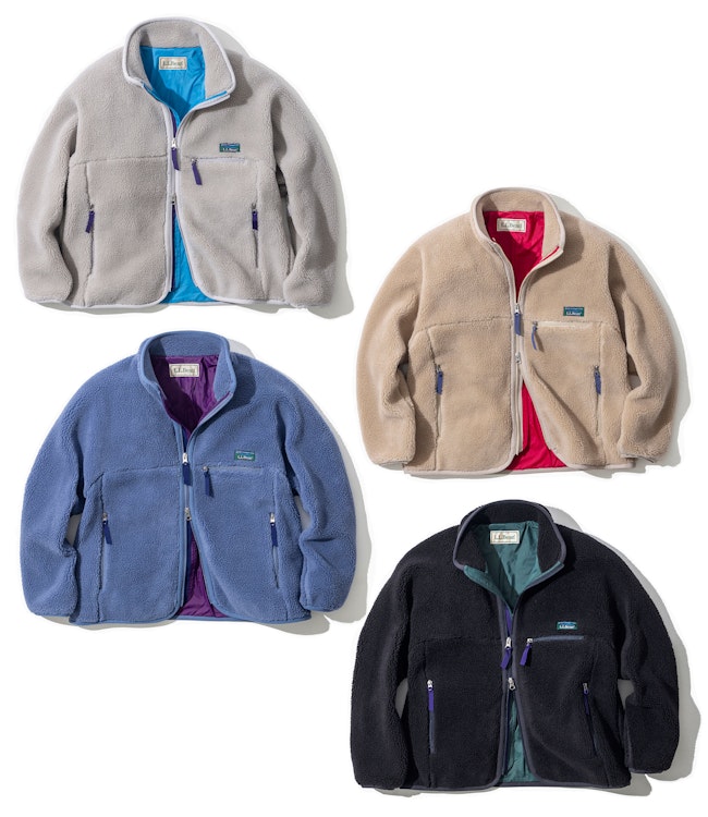 L.L.Bean JAPAN EDITION Women's Topsham Boa Fleece Jacket