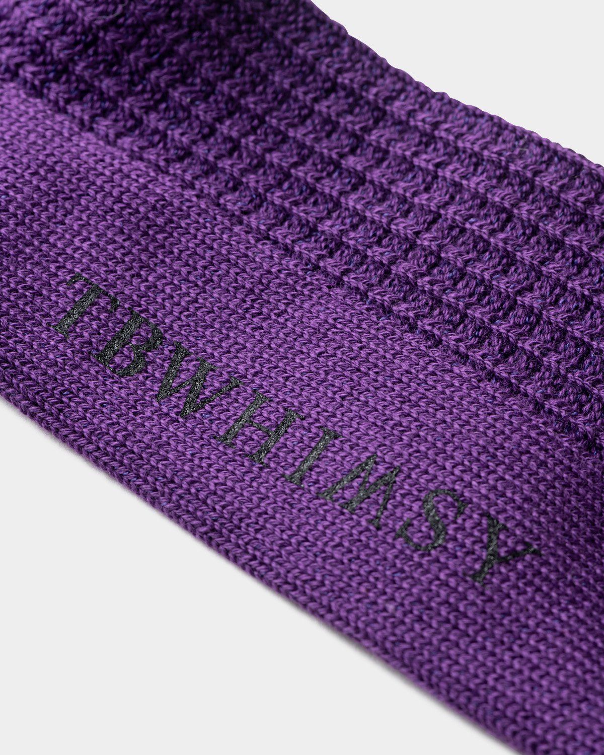 TIGHTBOOTH COLLEGE WAFFLE SOCKS