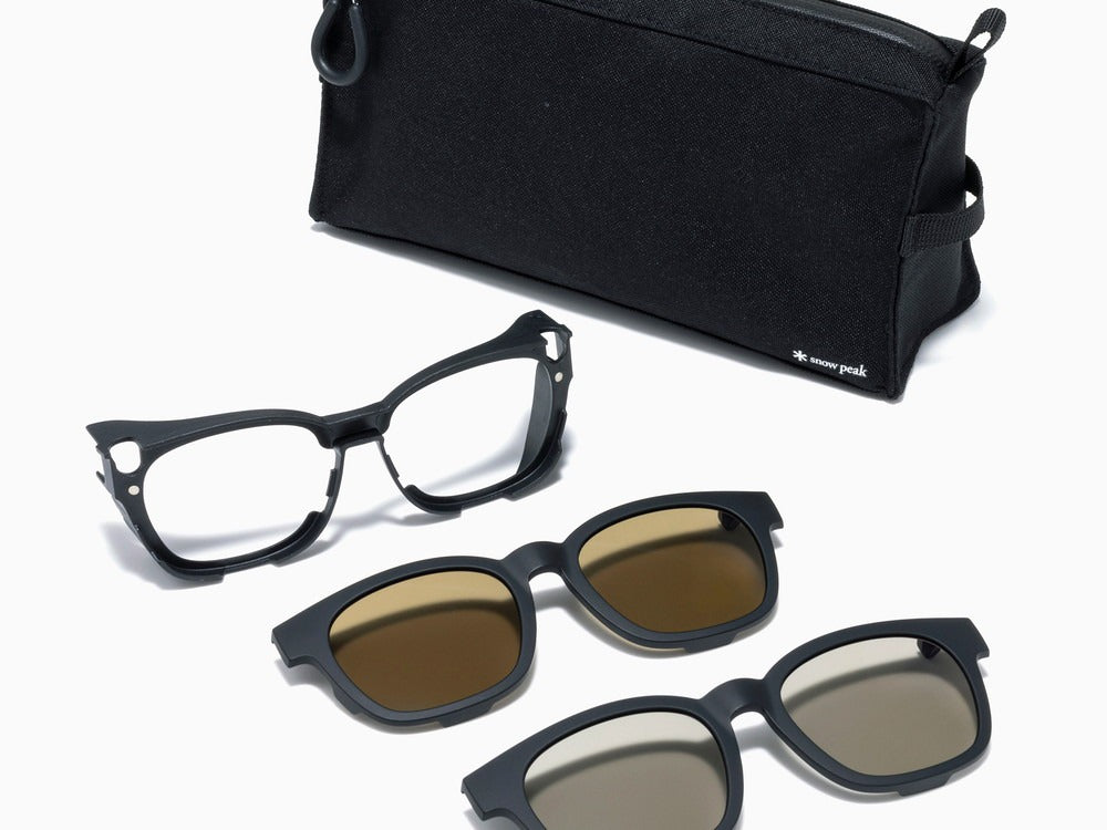 JINS × Snow Peak Fishing Set Sunglasses