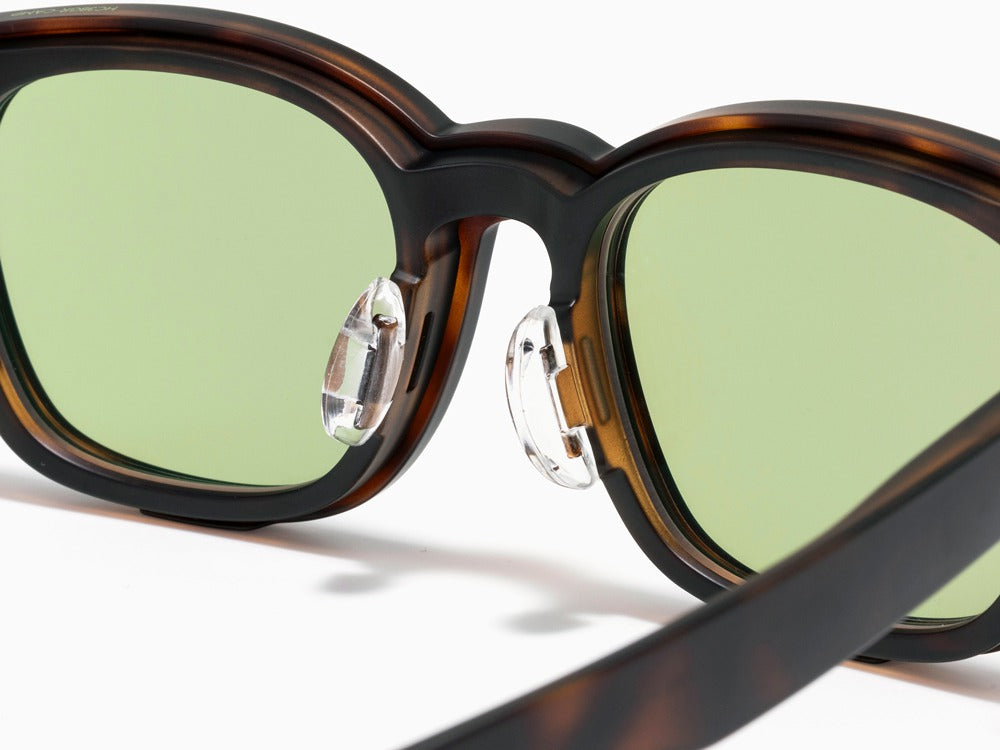 JINS × Snow Peak JINS Switch Flip Up ï¼?60° Wellington Sunglasses Brown